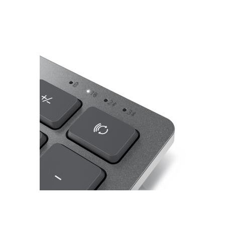 Dell Multi-Device Wireless Keyboard and Mouse Combo KM7120W - Keyboard and mouse set - Bluetooth, 2.4 GHz - QWERTY - US International - titan grey - for Precision Mobile Workstation 3551; XPS 15 9500 - 6