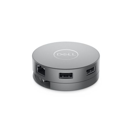 Dell Mobile Adapter DA310 - Docking station - USB-C - VGA, HDMI, DP, USB-C - GigE - for Latitude 3310, 3310 2-in-1, 5320 2-in-1, 5520, 7210 2-in-1, 7310, 7320 2-in-1, 7410, 7420 2-in-1, 7520, 9410 2-in-1, 9510; Precision Mobile Workstation 3560, 7550, 7750; XPS 13 9310 - 1