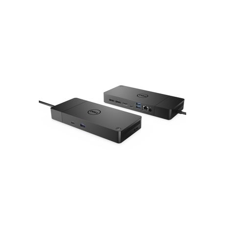 Dell Docking Station WD19S - Docking station - USB-C - HDMI, 2 x DP, USB-C - GigE - 180 Watt - 2
