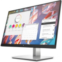 HP E24 G4 - E-Series - LED monitor - 23.8" - 1920 x 1080 Full HD (1080p) @ 60 Hz - IPS - 250 cd / m² - 1000:1 - 5 ms - HDMI, VGA, DisplayPort - silver (stand), black head