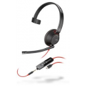 Poly - Plantronics Blackwire C5210 - Bulk - 5200 Series - headset - on-ear - wired - 3.5 mm jack, USB-C