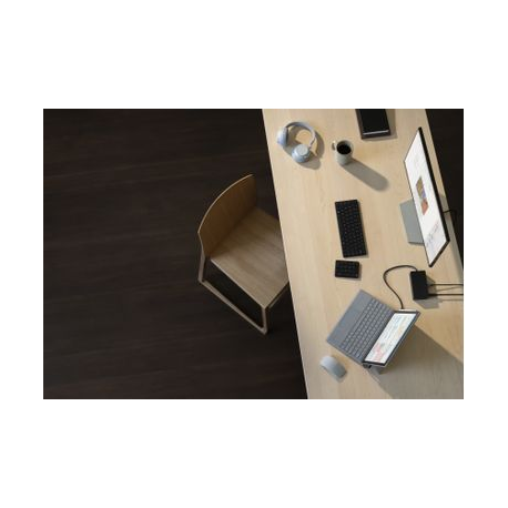 Microsoft Surface Arc Mouse - Mouse - optical - 2 buttons - wireless - Bluetooth 4.1 - light grey - commercial - 5