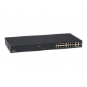 Axis T8516 - Switch - Managed - 16 x 10 / 100 / 1000 (PoE+) + 2 x combo Gigabit SFP - desktop, rack-mountable - PoE+ (240 W) - for AXIS M3067-P, M3068-P, P1455-LE, P1455-LE-3 License Plate Verifier Kit