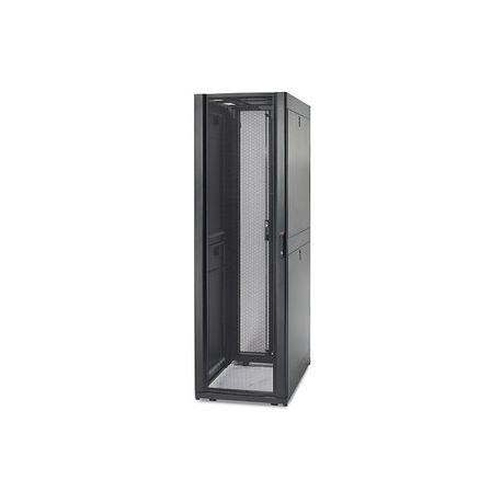 APC NetShelter SX Enclosure with Sides - Rack cabinet - black - 45U - 19" - 1