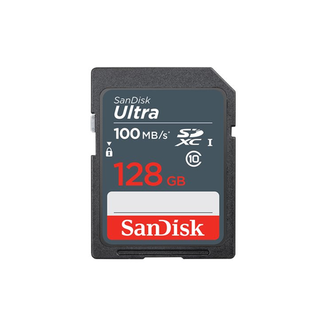 SanDisk Ultra - Flash memory card - 128 GB - UHS Class 1 / Class10 - SDXC UHS-I - 0
