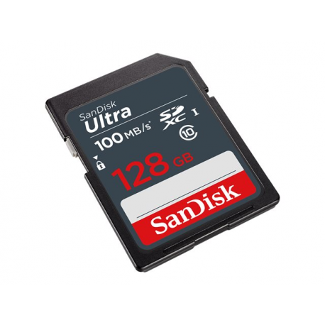 SanDisk Ultra - Flash memory card - 128 GB - UHS Class 1 / Class10 - SDXC UHS-I - 1