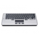 Mousetrapper Alpha - Keyboard - with touchpad - wireless - USB, Bluetooth 4.2