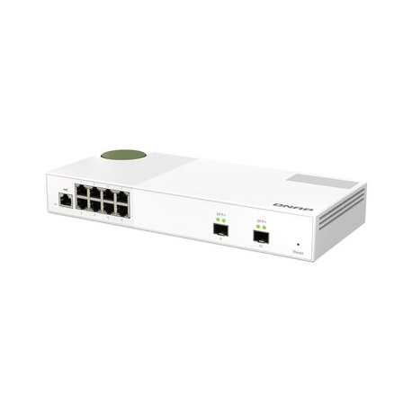 QNAP QSW-M2108-2S - Switch - Managed - 2 x 10 Gigabit SFP+ + 8 x 2.5GBase-T - desktop - 5