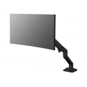 Ergotron HX - Mounting kit (articulating arm, desk clamp mount, extender arm, grommet mount, pivot) - for LCD display /  curved LCD display (Constant Force motion) - matte black - screen size: up to 49"