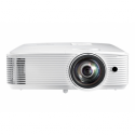 Optoma W309ST - DLP projector - portable - 3D - 3800 lumens - WXGA (1280 x 800) - 16:10 - 720p - short-throw fixed lens