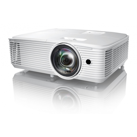 Optoma W309ST - DLP projector - portable - 3D - 3800 lumens - WXGA (1280 x 800) - 16:10 - 720p - short-throw fixed lens - 1