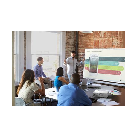 Epson EB-L200W - 3LCD projector - 4200 lumens (white) - 4200 lumens (colour) - WXGA (1280 x 800) - 16:10 - 720p - 802.11a / b / g / n wireless  /  LAN  /  Miracast Wi-Fi Display - white - 8