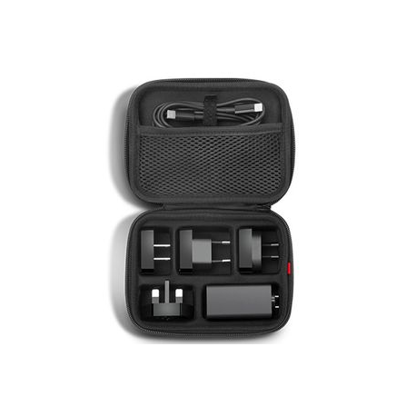 Lenovo 65W USB-C Travel Adapter - Power adapter - AC 100-240 V - 65 Watt - black - for ThinkBook 14 G4+ IAP; ThinkPad E14 Gen 4; E15 Gen 4; X1 Carbon Gen 10 - 5