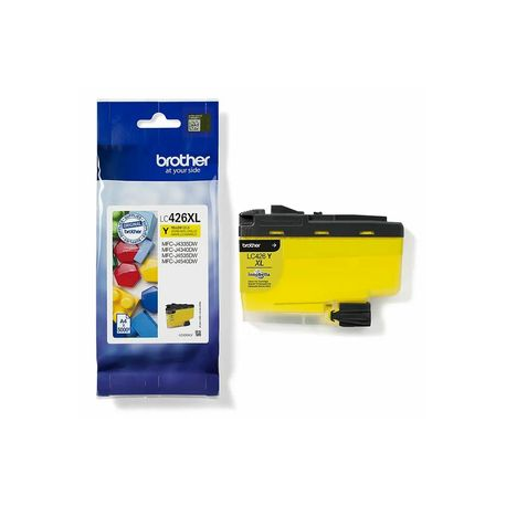 Brother LC426XLY - High Yield - yellow - original - ink cartridge - 2