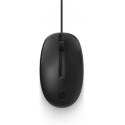 HP 125 - Mouse - wired - USB - black - for HP Z1 G8; EliteDesk 800 G8; EliteOne 800 G8; ProBook 635; Workstation Z1 G8