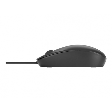 HP 125 - Mouse - wired - USB - black - for HP Z1 G8; EliteDesk 800 G8; EliteOne 800 G8; ProBook 635; Workstation Z1 G8 - 8
