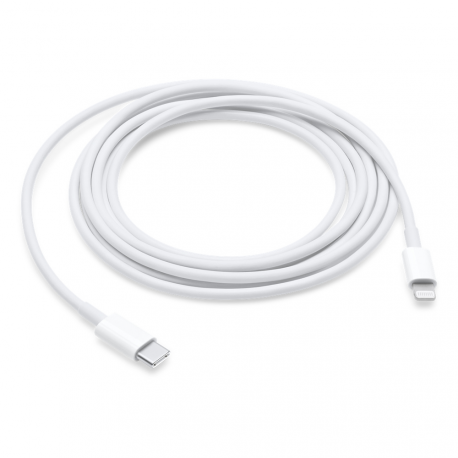 Apple - Lightning cable - Lightning male to USB-C male - 2 m - for iPad / iPhone / iPod (Lightning) - 0