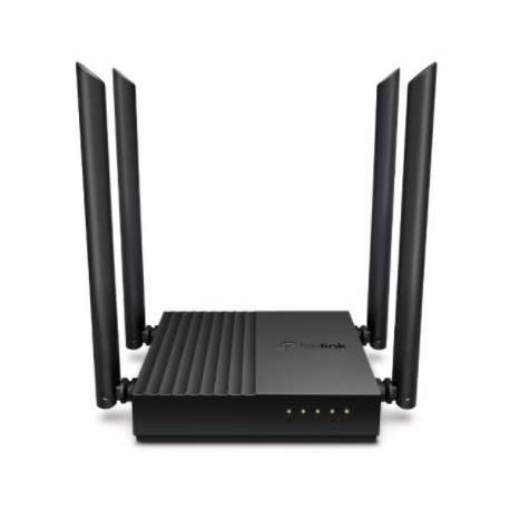 TP-Link Archer C64 V1 - Wireless router - 4-port switch - GigE, 802.11ac Wave 2 - 802.11a/b/g/n/ac Wave 2 - Dual Band - 0