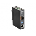 D-Link DIS M100G - Media converter - GigE - 1000Base-T - RJ-45 / SFP (mini-GBIC)
