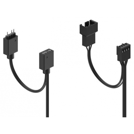 Fractal Design Aspect 14 RGB PWM - Case fan - 140 mm - black - 2