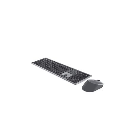 Dell Premier Wireless Keyboard and Mouse KM7321W - Keyboard and mouse set - wireless - 2.4 GHz, Bluetooth 5.0 - QWERTY - US International - titan grey - 3