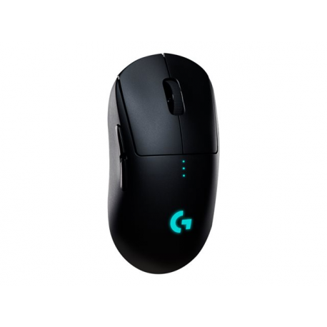 Logitech Gaming Mouse G Pro - Mouse - right and left-handed - optical - wireless - LIGHTSPEED - USB wireless receiver - 10
