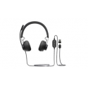 Logitech Zone Wired MSFT Teams - Headset - on-ear - wired - USB-C - graphite - Certified for Microsoft Teams