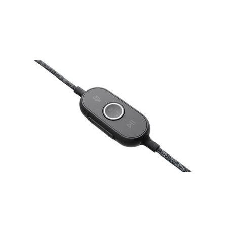 Logitech Zone Wired MSFT Teams - Headset - on-ear - wired - USB-C - graphite - Certified for Microsoft Teams - 1