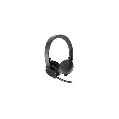 Logitech UC Zone Wireless - Headset - on-ear - Bluetooth - wireless - active noise cancelling - 4