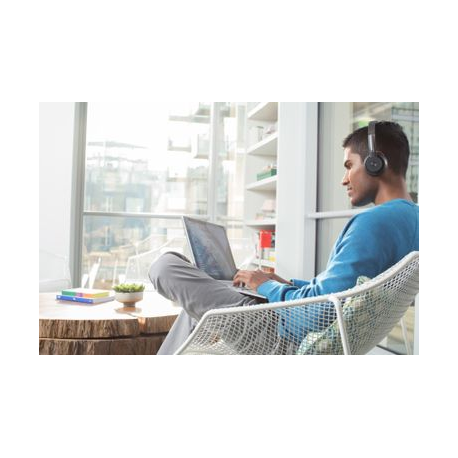 Logitech UC Zone Wireless - Headset - on-ear - Bluetooth - wireless - active noise cancelling - 11