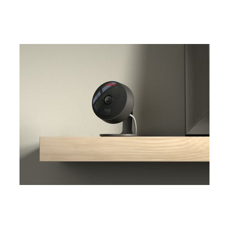 Logitech Circle View - Network surveillance camera - outdoor, indoor - weatherproof - colour (Day&Night) - 1920 x 1080 - 1080p - audio - wireless - Wi-Fi - 7
