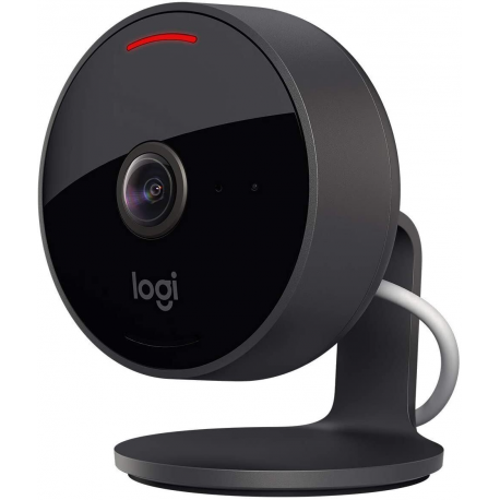 Logitech Circle View - Network surveillance camera - outdoor, indoor - weatherproof - colour (Day&Night) - 1920 x 1080 - 1080p - audio - wireless - Wi-Fi - 18