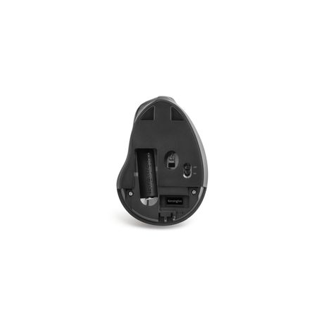 Kensington Pro Fit Ergo Vertical Wireless Mouse - Vertical mouse - ergonomic - right-handed - 6 buttons - wireless - 2.4 GHz - USB wireless receiver - black - 4