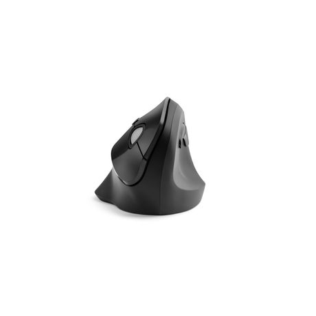 Kensington Pro Fit Ergo Vertical Wireless Mouse - Vertical mouse - ergonomic - right-handed - 6 buttons - wireless - 2.4 GHz - USB wireless receiver - black - 6