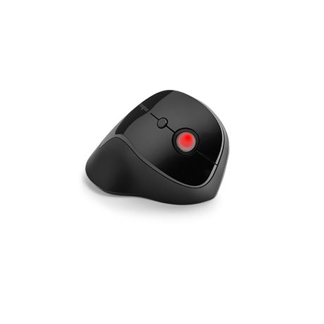 Kensington Pro Fit Ergo Vertical Wireless Mouse - Vertical mouse - ergonomic - right-handed - 6 buttons - wireless - 2.4 GHz - USB wireless receiver - black - 12