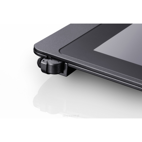 Wacom DTU-1141B - Digitiser w /  LCD display - 22.32 x 12.56 cm - electromagnetic - 4 buttons - wired - USB 2.0 - black - 8