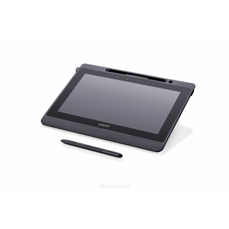 Wacom DTU-1141B - Digitiser w /  LCD display - 22.32 x 12.56 cm - electromagnetic - 4 buttons - wired - USB 2.0 - black - 11