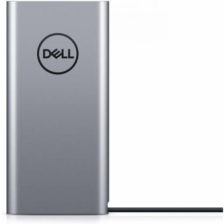 Dell Notebook Power Bank Plus PW7018LC - Power bank - 1 x battery - Lithium Ion - 65 Wh - silver - for Chromebook 3110, 3110 2-in-1; Latitude 3320, 3420, 35XX, 54XX, 55XX, 73XX; Precision 35XX - 8