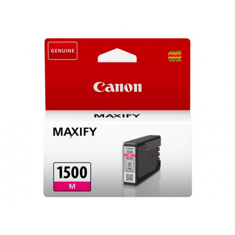 Canon PGI-1500M - 4.5 ml - magenta - original - ink tank - for MAXIFY MB2050, MB2150, MB2155, MB2350, MB2750, MB2755 - 1