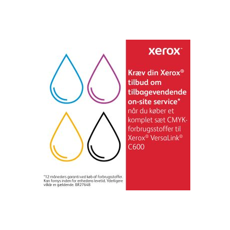 Xerox VersaLink C605 - Cyan - original - toner cartridge - for VersaLink C600, C605 - 1