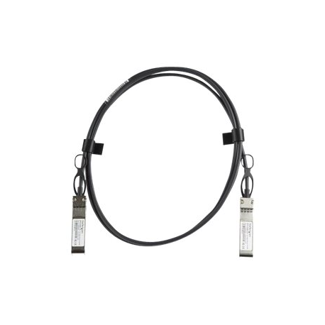 StarTech.com Cisco SFP-H10GB-CU1-5M Compatible 1.5m 10G SFP+ to SFP+ DAC Twinax, 10GbE SFP+ Copper DAC 10Gbps / 10GE Low Power Passive SFP+ Transceiver Module DAC Cable, Firepower ASR9000 - Lifetime Warranty (SFPH10GBCU15) - 10GBase direct attach cable - SFP+ latched to SFP+ latched - 1.5 m - twinaxial - SFF-8431 / SFF-8432 - passive - black - 3