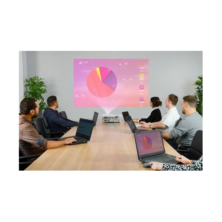 Optoma QuickCast - Starter Kit - wireless video / audio extender - 802.11b / g / n - up to 10 m - for Optoma DW322, DX322, EH416e, W309ST, X381, X400LV, ZU500USTE, ZU720TST, ZW350, ZX300 - 5