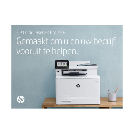 HP Color LaserJet Pro MFP M479fnw - Multifunction printer - colour - laser - Legal (216 x 356 mm) (original) - A4 / Legal (media) - up to 27 ppm (copying) - up to 27 ppm (printing) - 300 sheets - 33.6 Kbps - USB 2.0, LAN, Wi-Fi(n), USB host - 8