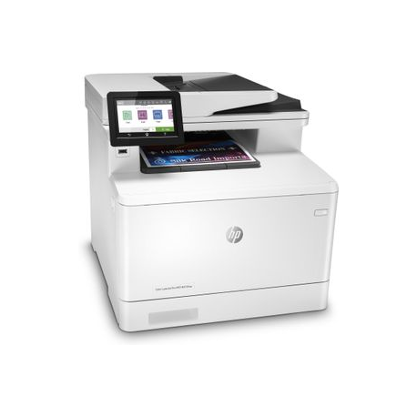 HP Color LaserJet Pro MFP M479fnw - Multifunction printer - colour - laser - Legal (216 x 356 mm) (original) - A4 / Legal (media) - up to 27 ppm (copying) - up to 27 ppm (printing) - 300 sheets - 33.6 Kbps - USB 2.0, LAN, Wi-Fi(n), USB host - 21