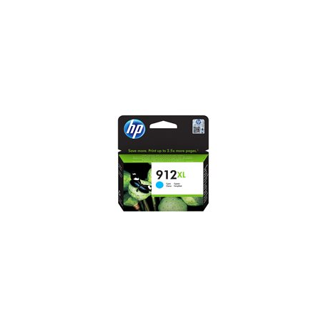 HP 912XL - 9.9 ml - High Yield - cyan - original - ink cartridge - for Officejet 80XX; Officejet Pro 80XX - 12