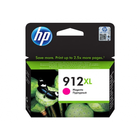 HP 912XL - 10.4 ml - High Yield - magenta - original - ink cartridge - for Officejet 80XX; Officejet Pro 80XX - 1