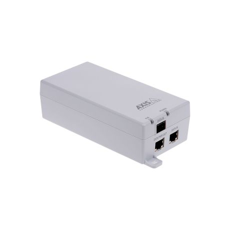 AXIS T8154 Midspan - PoE injector (internal) - AC 100-240 V - 60 Watt - for AXIS D201-S, P1455-LE, P1455-LE-3, Q1952-E, Q6100-E 50; Q60 Series - 0