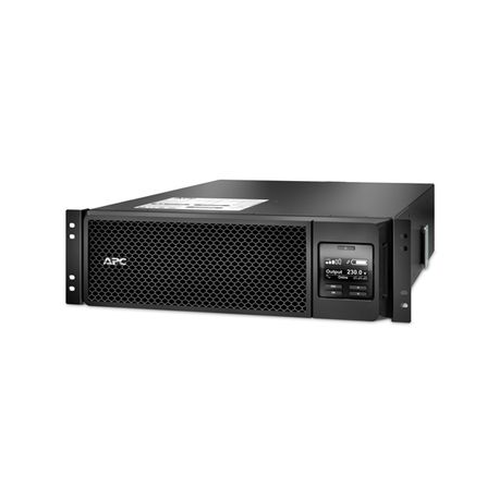 APC Smart-UPS SRT 5000VA RM - UPS (rack-mountable) - AC 230 V - 4500 Watt - 5000 VA - Ethernet 10 / 100, USB - output connectors: 12 - 3U - black - for P / N: AR2487G, AR3100W, AR3103SP, AR3105SP, AR3105W, AR3106SP, AR3300W, AR3305W, NBWL0356A - 8