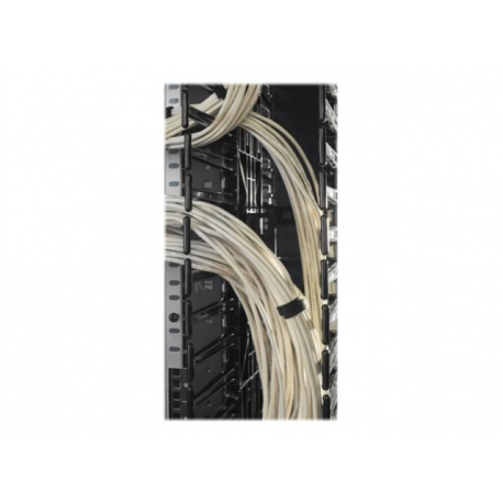 APC Cable Management - Rack cable management kit - black - for P / N: NBWL0355A, SMC15002U-BR, SMT3000I2U-BR, SMX2000LVNCUS, SMX3000HV-BR, SMX3000LV2U-BR - 3
