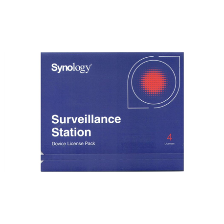 Synology Surveillance Device License Pack - Licence - 4 cameras - 2